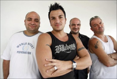 Danny Andre, Peter Andre, Andrew Andre & Chris Andre