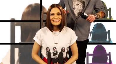 Jessie's hair-raising dare - Red Nose Day 2013b