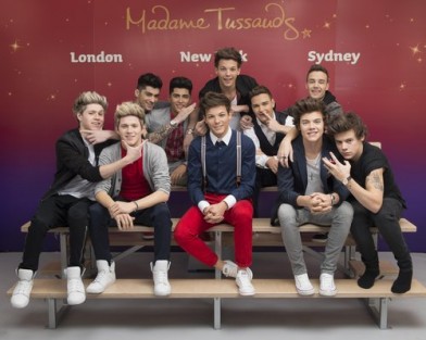 One Direction waxworks finally unveiled at Madame Tussauds London