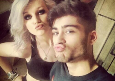 Perrie Edwards and Zayn Malik