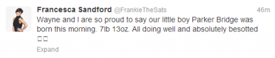 Francesca Sandford (FrankieTheSats) on Twitter