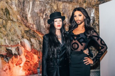 Bea Akerlund with Eurovision Song contest winner Conchita Wurst