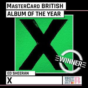 British Album of the Year - Ed Sheeran – X