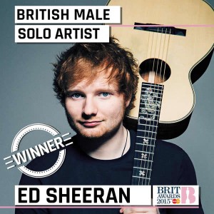 British Male Solo - Ed Sheeran