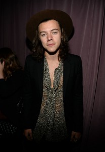 Harry Styles attended the gig. Photography - Kevin Mazur