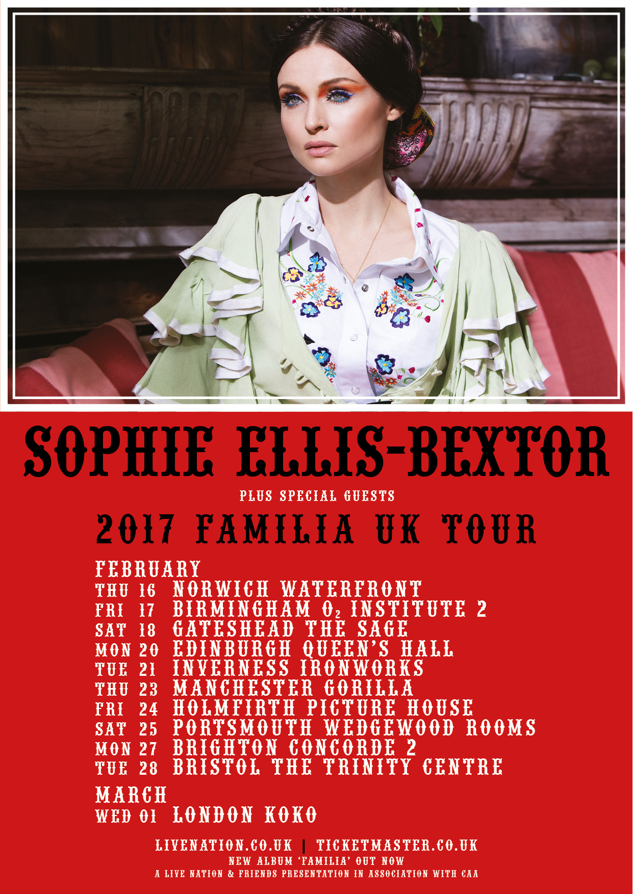 sophie ellis bextor tour uk